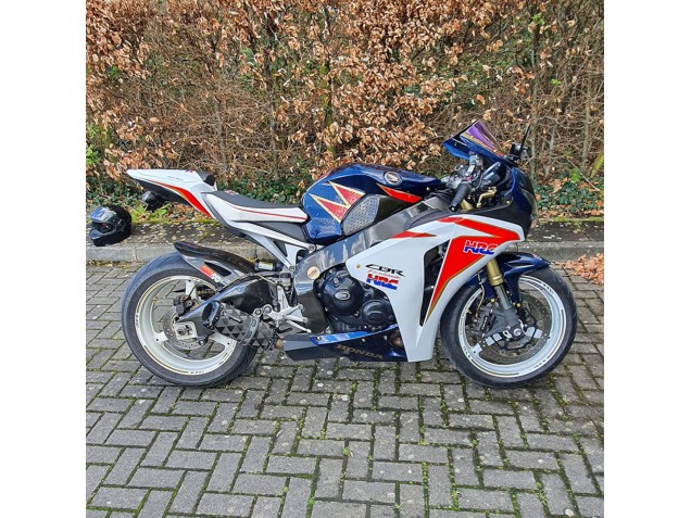 Purchase 2008-2011 White Red Blue HRC Honda CBR1000RR Motorcycle Fairings UK