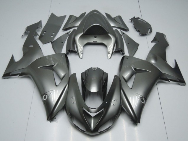 Purchase 2006-2007 Glossy Grey Kawasaki ZX10R Motorcycle Fairings UK