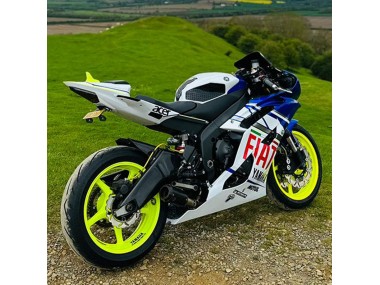 Purchase 2008-2016 White Blue Red Fiat Motul Michelin 46 Yamaha YZF R6 Motorcycle Fairings UK