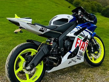 Purchase 2008-2016 White Blue Red Fiat Motul Michelin 46 Yamaha YZF R6 Motorcycle Fairings UK