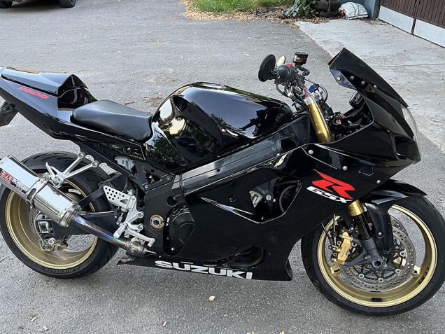 Purchase 2003-2004 Glossy Black Suzuki GSXR 1000 Motorcycle Fairing UK