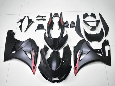 Purchase 2017-2024 Matte Black Red Suzuki GSXR 1000 Motorcycle Fairings UK