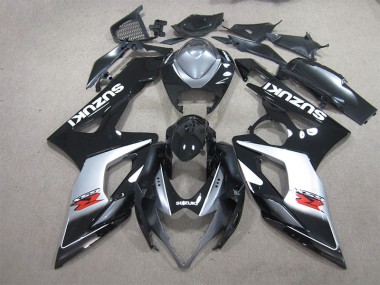 Purchase 2005-2006 Black White Decal Suzuki GSXR1000 Motorbike Fairings UK