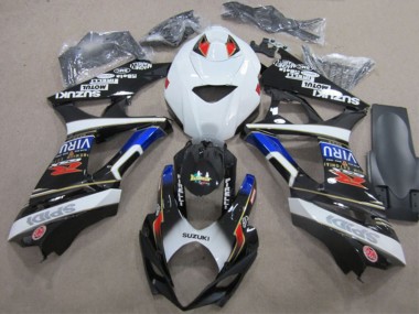 Purchase 2007-2008 White Blue Red Black Suzuki GSXR 1000 Motorcycle Fairings UK
