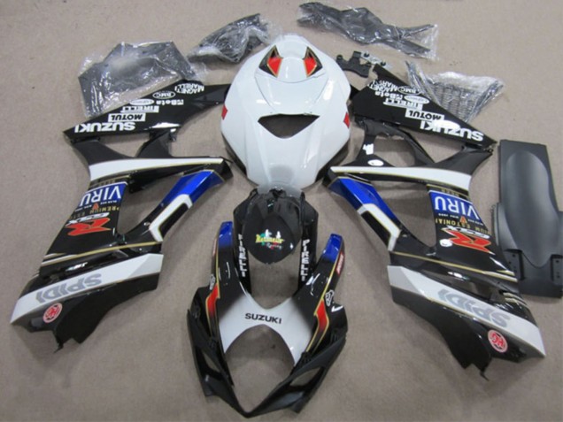 Purchase 2007-2008 White Blue Red Black Suzuki GSXR 1000 Motorcycle Fairings UK