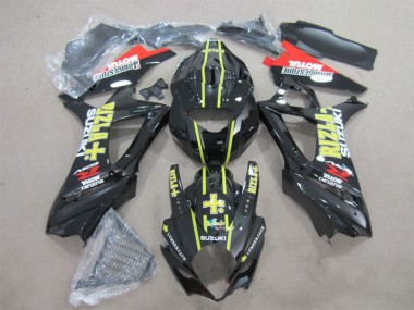 Purchase 2007-2008 Black Yellow Rizla Suzuki GSXR1000 Bike Fairings UK