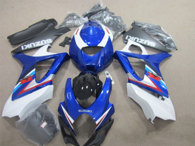 Purchase 2007-2008 Blue White Suzuki GSXR1000 Moto Fairings UK Purchase 2007-2008 Blue White Suzuki GSXR1000 Moto Fairings UK