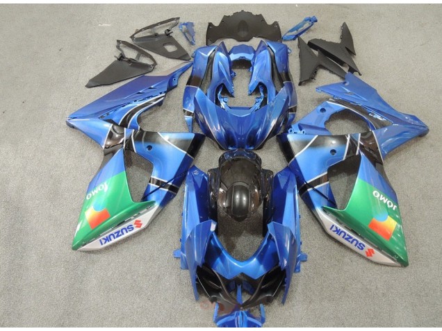Purchase 2009-2016 Blue Green JOMO Suzuki GSXR1000 Motorcycle Replacement Fairings UK
