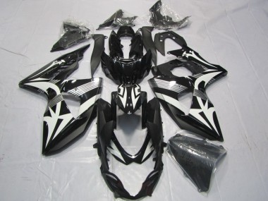 Purchase 2009-2016 Black White Suzuki GSXR1000 Motorcycle Fairings UK