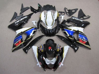 Purchase 2009-2016 Black Blue White Dark Dog Suzuki GSXR1000 Motorcycle Bodywork UK