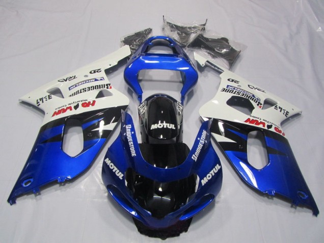 Purchase 2001-2003 Blue White Motul Suzuki GSXR600 Motorcycle Fairings UK