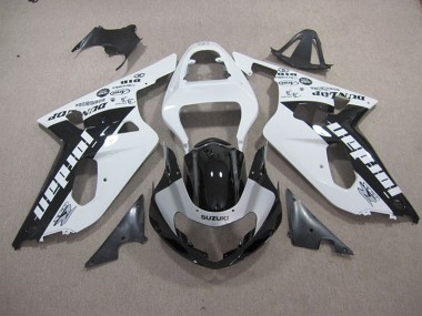 Purchase 2001-2003 White Black Suzuki GSXR600 Motorbike Fairings UK