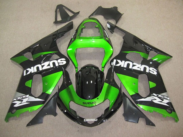 Purchase 2001-2003 Black Green Suzuki GSXR600 Motorbike Fairing UK Purchase 2001-2003 Black Green Suzuki GSXR600 Motorbike Fairing UK