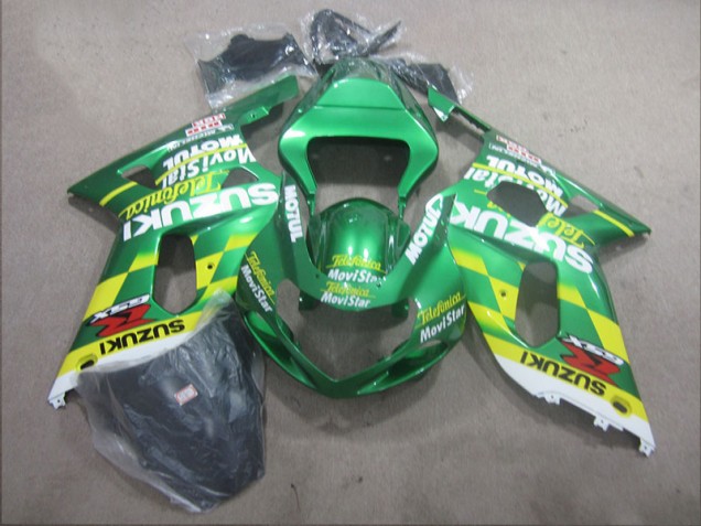 Purchase 2001-2003 Telefunica Movistar Suzuki GSXR600 Motor Bike Fairings UK Purchase 2001-2003 Telefunica Movistar Suzuki GSXR600 Motor Bike Fairings UK
