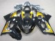 Purchase 2004-2005 Glossy Black Yellow Suzuki GSXR 600 Motorcycle Fairings UK