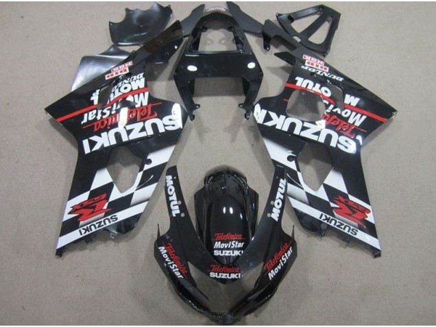 Purchase 2004-2005 Black Red Telefumia Movistar Suzuki GSXR600 Motorbike Fairing UK Purchase 2004-2005 Black Red Telefumia Movistar Suzuki GSXR600 Motorbike Fairing UK