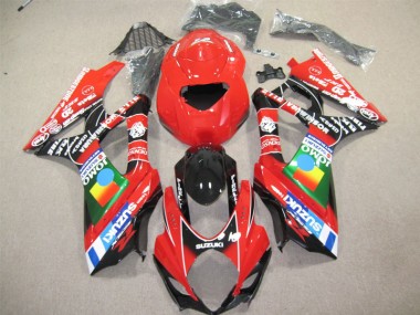 Purchase 2004-2005 Red Black Suzuki GSXR600 Motorcycle Fairing Kit UK