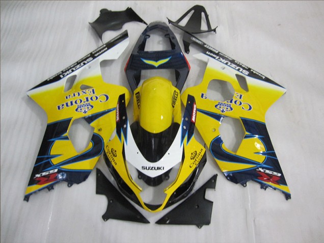 Purchase 2004-2005 Yellow Blue Corona Extra Suzuki GSXR600 Bike Fairing UK Purchase 2004-2005 Yellow Blue Corona Extra Suzuki GSXR600 Bike Fairing UK