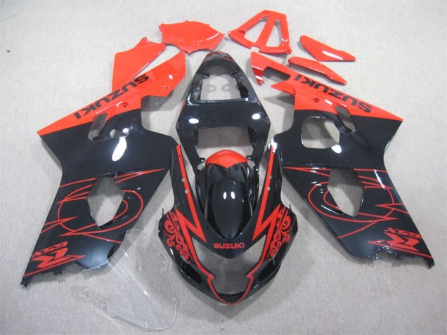 Purchase 2004-2005 Black Red Suzuki GSXR600 Bike Fairings UK Purchase 2004-2005 Black Red Suzuki GSXR600 Bike Fairings UK