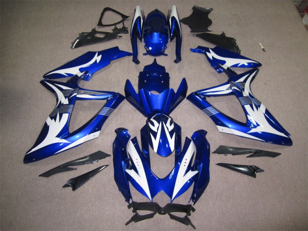 Purchase 2008-2010 Blue White Suzuki GSXR600 Motorcycle Bodywork UK Purchase 2008-2010 Blue White Suzuki GSXR600 Motorcycle Bodywork UK