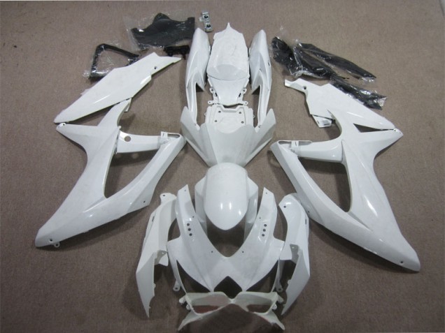 Purchase 2008-2010 White Suzuki GSXR600 Motorcycle Fairing Kit UK Purchase 2008-2010 White Suzuki GSXR600 Motorcycle Fairing Kit UK