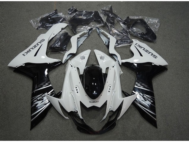Purchase 2011-2024 White Black Suzuki GSXR600 Motorcycle Replacement Fairings UK Purchase 2011-2024 White Black Suzuki GSXR600 Motorcycle Replacement Fairings UK