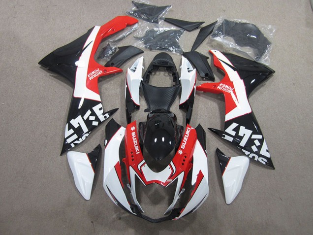 Purchase 2011-2024 Black Red White Suzuki GSXR600 Motorcycle Fairings UK Purchase 2011-2024 Black Red White Suzuki GSXR600 Motorcycle Fairings UK