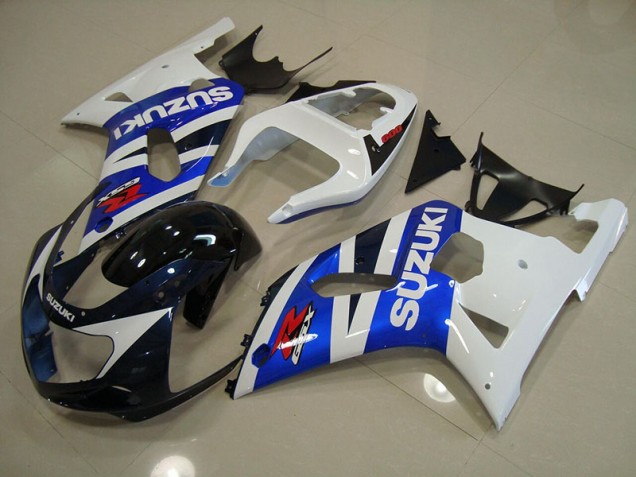 Purchase 2001-2003 Blue White Suzuki GSXR750 Replacement Fairings UK Purchase 2001-2003 Blue White Suzuki GSXR750 Replacement Fairings UK