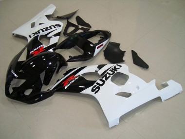 Purchase 2004-2005 Black White Suzuki GSXR750 Bike Fairings UK