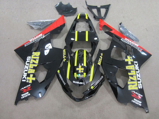 Purchase 2004-2005 Black Yellow Rizla Suzuki GSXR750 Bike Fairing UK Purchase 2004-2005 Black Yellow Rizla Suzuki GSXR750 Bike Fairing UK
