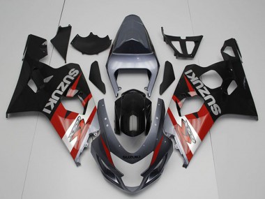 Purchase 2004-2005 Silver Grey Red Black Suzuki GSXR 750 Motorcycle Fairings UK