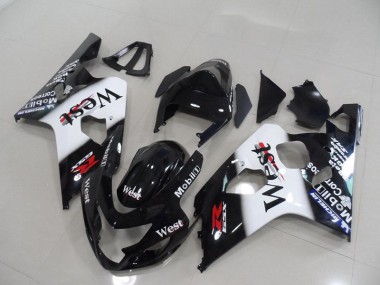 Purchase 2004-2005 Black West Suzuki GSXR750 Bike Fairing Kit UK