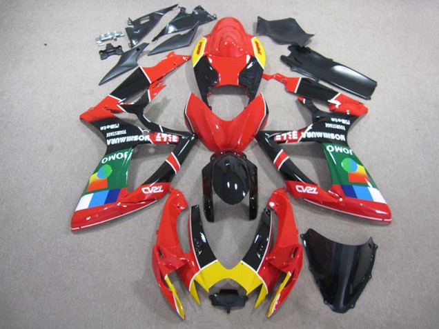 Purchase 2006-2007 Red Black Green Suzuki GSXR750 Replacement Fairings UK Purchase 2006-2007 Red Black Green Suzuki GSXR750 Replacement Fairings UK