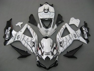 Purchase 2008-2010 White Black Corona Extra Alstare Suzuki GSXR 750 Motorcycle Fairings UK