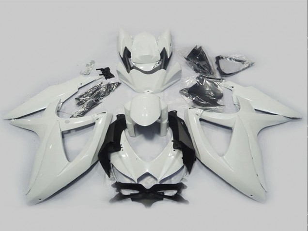 Purchase 2008-2010 White Suzuki GSXR750 Motorcycle Fairing Kits UK Purchase 2008-2010 White Suzuki GSXR750 Motorcycle Fairing Kits UK