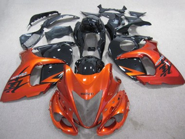 Purchase 2008-2020 Orange Black Suzuki GSXR 1300 Hayabusa Motorcycle Fairings UK