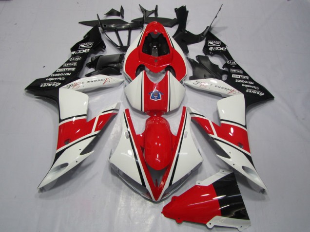 Purchase 2004-2006 Red White Black Yamaha YZF R1 Motorbike Fairings UK Purchase 2004-2006 Red White Black Yamaha YZF R1 Motorbike Fairings UK