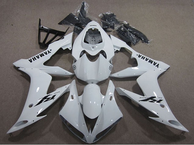 Purchase 2004-2006 White Black Decal Yamaha YZF R1 Motorcycle Fairings UK