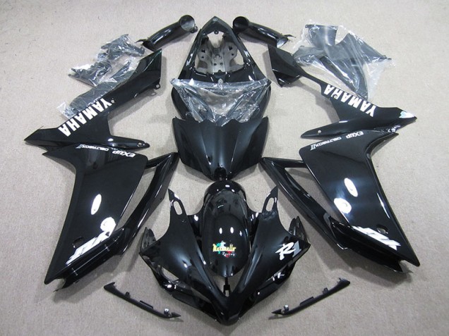 Purchase 2007-2008 Black White Decal Yamaha YZF R1 Motorcycle Fairing Kits UK Purchase 2007-2008 Black White Decal Yamaha YZF R1 Motorcycle Fairing Kits UK