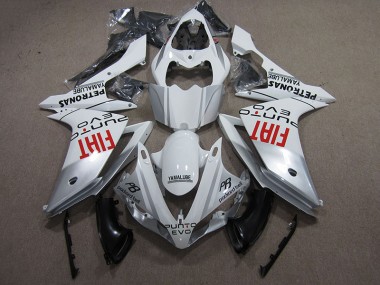 Purchase 2007-2008 White Fiat Yamaha YZF R1 Bike Fairings UK