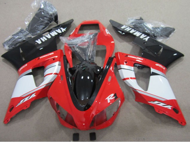 Purchase 2009-2011 Red White Black Yamaha YZF R1 Motorcycle Fairings UK