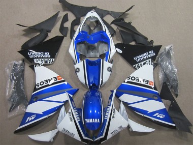 Purchase 2009-2011 Blue White Yamaha YZF R1 Motorcycle Fairing UK