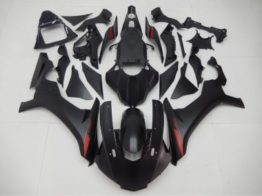 Purchase 2015-2019 Black Red Yamaha YZF R1 Motorcycle Fairings Kit UK