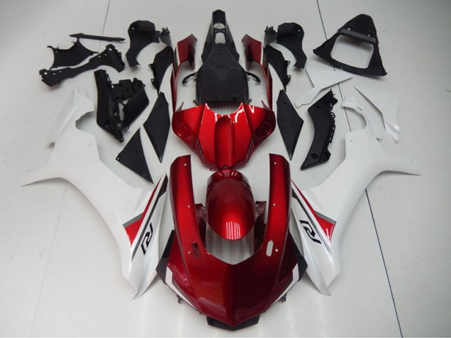 Purchase 2015-2019 Red White Yamaha YZF R1 Bike Fairings UK Purchase 2015-2019 Red White Yamaha YZF R1 Bike Fairings UK