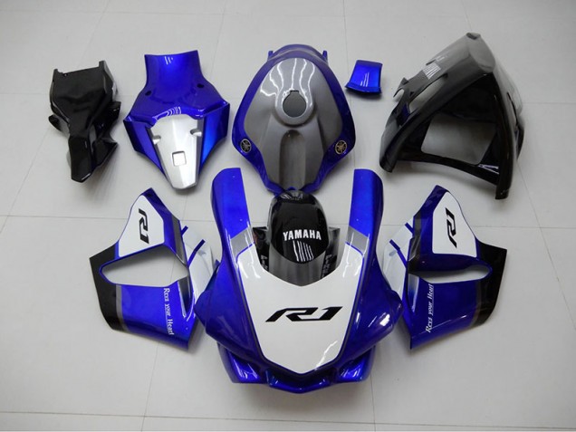 Purchase 2015-2019 Blue White Yamaha YZF R1 Bike Fairings UK Purchase 2015-2019 Blue White Yamaha YZF R1 Bike Fairings UK
