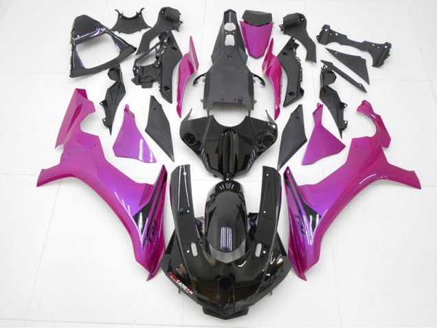 Purchase 2015-2019 Black Purple Red Yamaha YZF R1 Motorcycle Fairings Kits UK