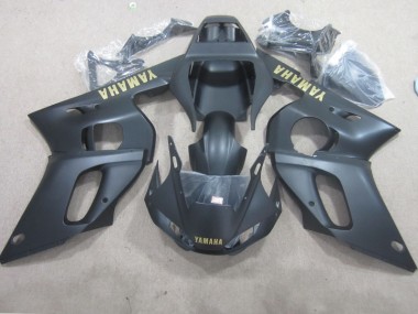 Purchase 1998-2002 Black Yellow Decal Yamaha YZF R6 Motorcylce Fairings UK