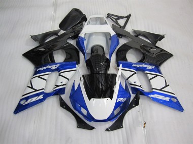 Purchase 1998-2002 Blue White Black Yamaha YZF R6 Motorbike Fairings UK