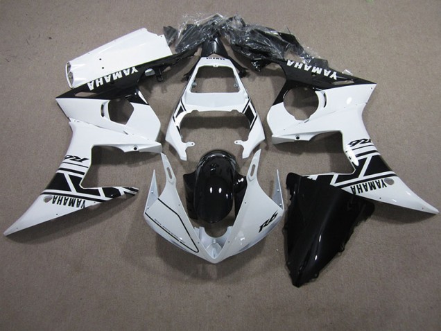 Purchase 2003-2005 White Black Yamaha YZF R6 Motor Bike Fairings UK Purchase 2003-2005 White Black Yamaha YZF R6 Motor Bike Fairings UK