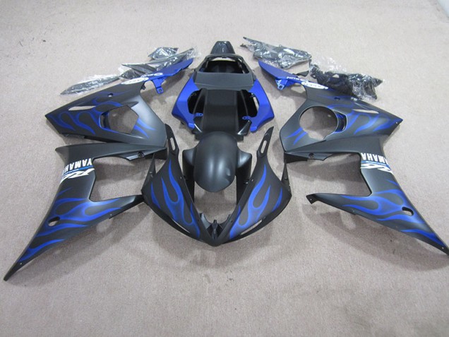 Purchase 2003-2005 Black Blue Flame Yamaha YZF R6 Moto Fairings UK Purchase 2003-2005 Black Blue Flame Yamaha YZF R6 Moto Fairings UK